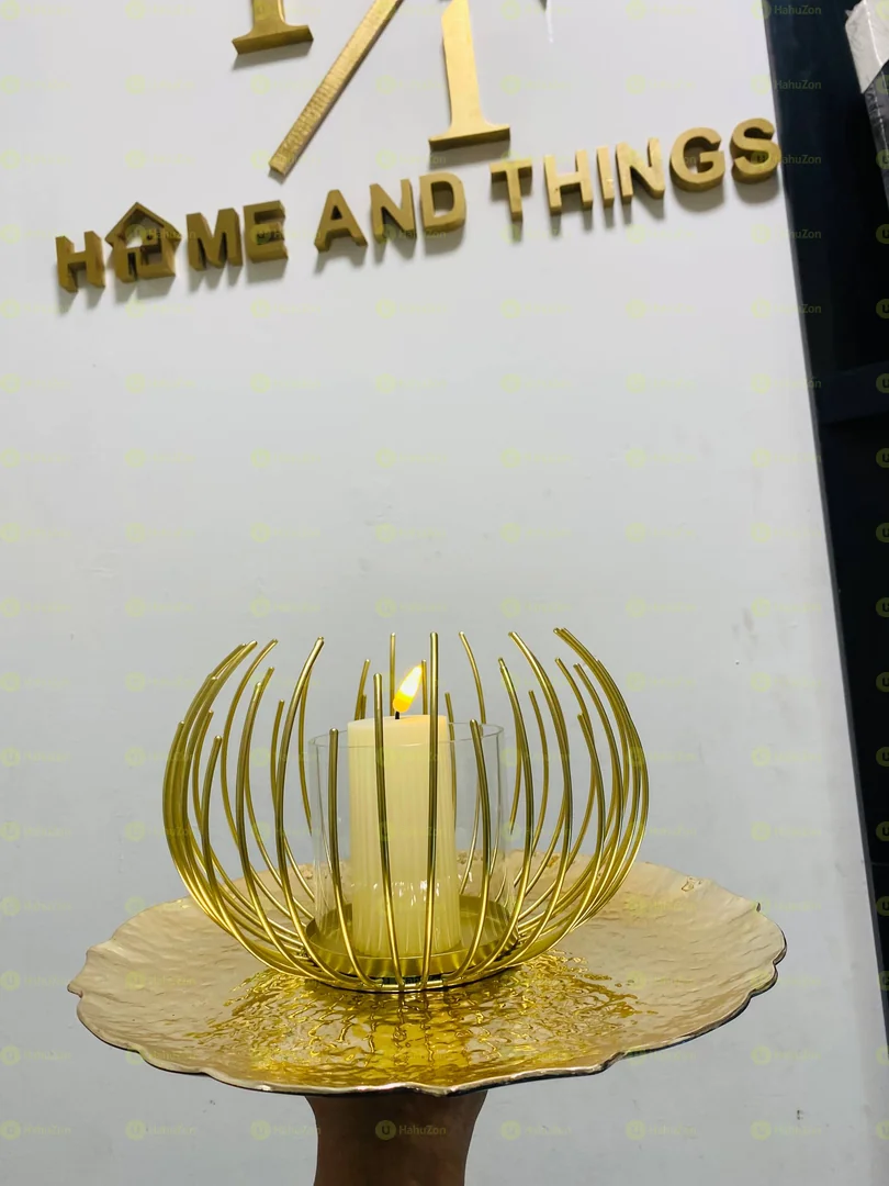 Candle Holder and Tray