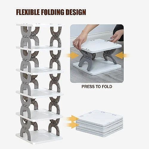 ባለ 6 የጫማ መደርደሪያ