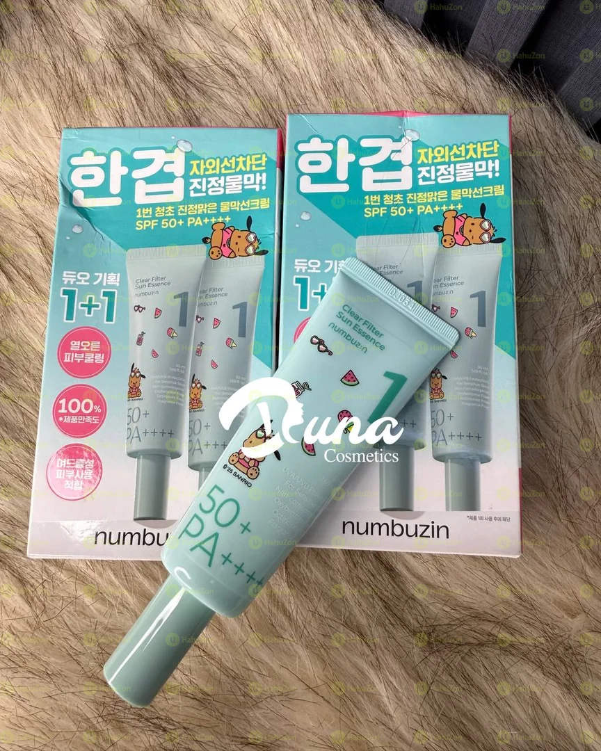 Numbuzin No.1 Clear Filter Sun Essence SPF50+ PA++++ 50ml