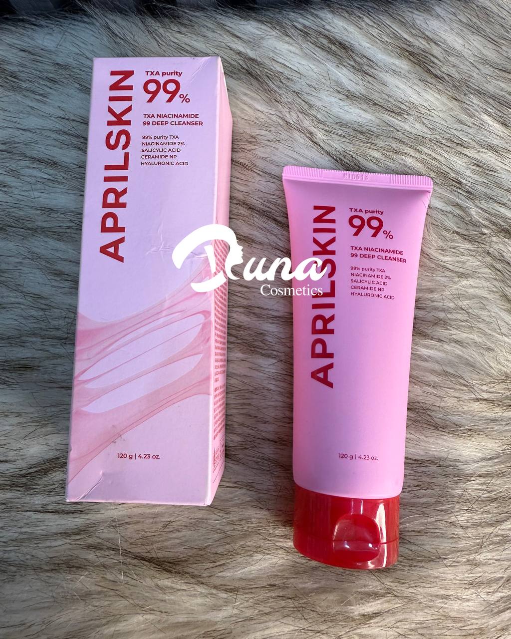 APRILSKIN TXA Niacinamide 99 Pore Care Pink Bubble Gum Deep Cleanser