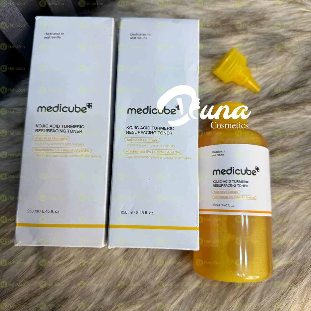 Medicube Kojic Acid Turmeric Smoothing Toner for Face & Body