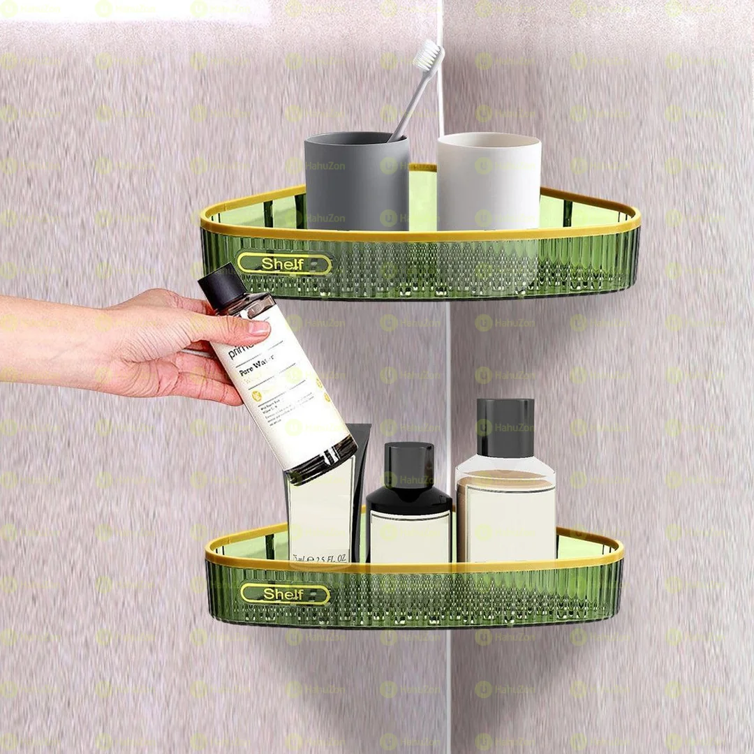 Single Adhesive Corner Storage Rack