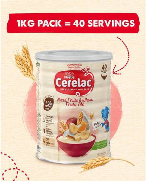 Cerelac Mixed Fruits & Wheat Infant Cereal
