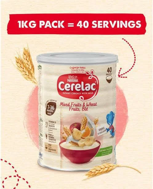 Cerelac Mixed Fruits & Wheat Infant Cereal