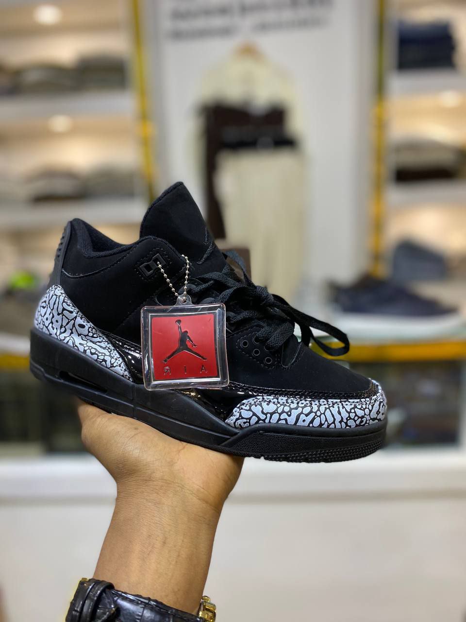 Air Jordan 3 Black Cat Men's Shoes