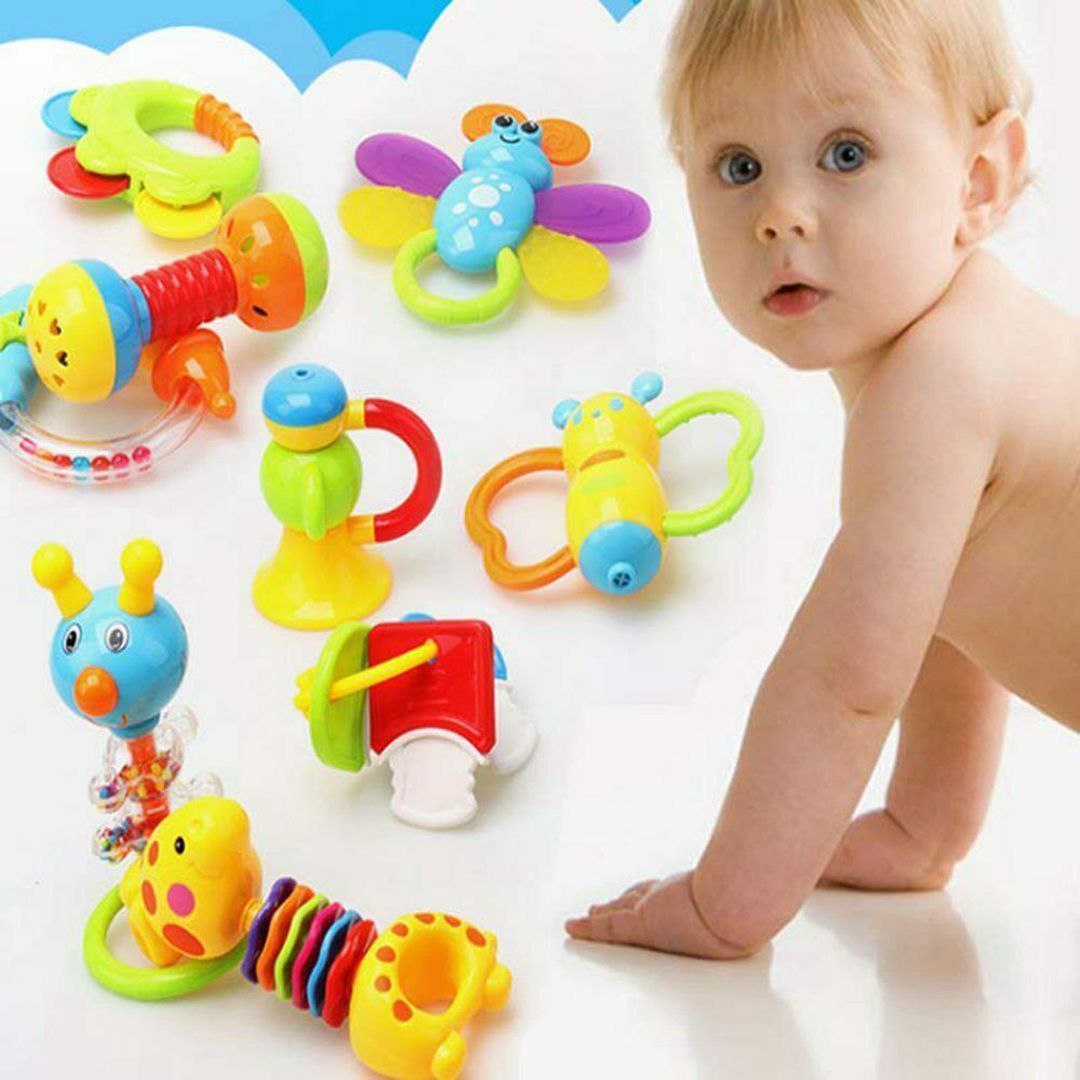 11 አይነት መጫወቻዎችን በአንድ ላይ የያዘ የልጆች መጫወቻ