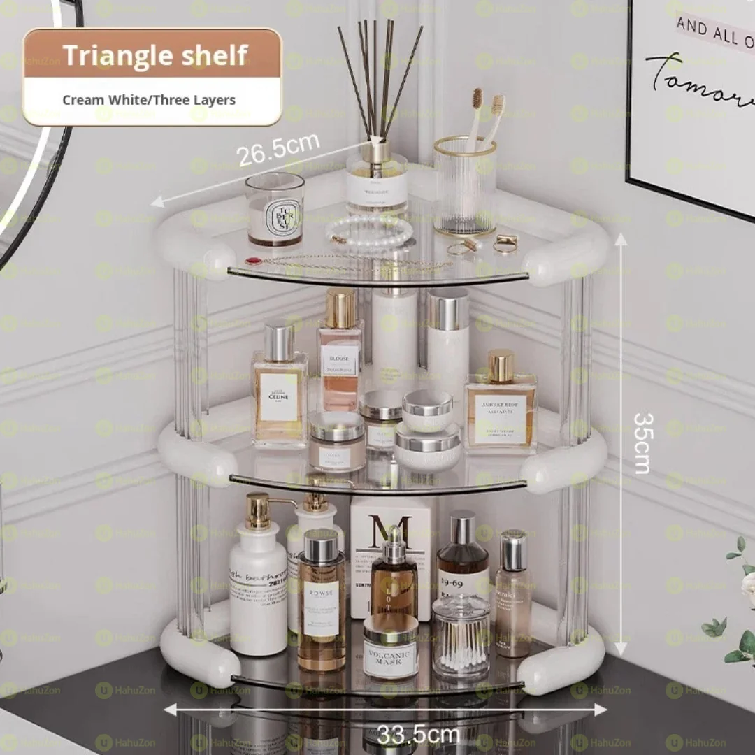 Luxury Cosmetics Storage Shelf