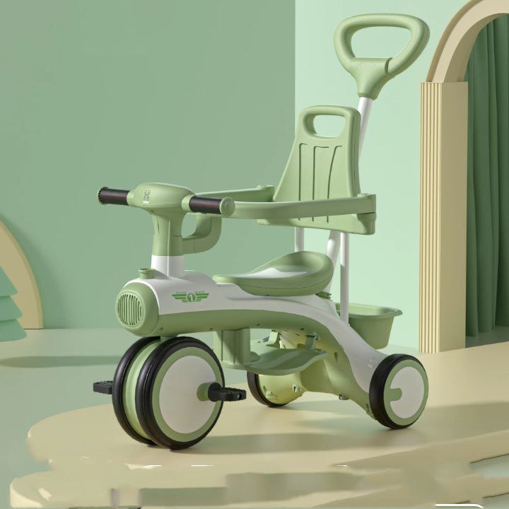 Baby Musical Tricycle with Parent Handle