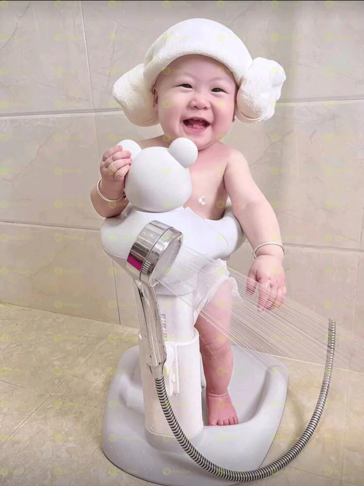 የልጆች የቁም መታጠቢያ ድጋፍ