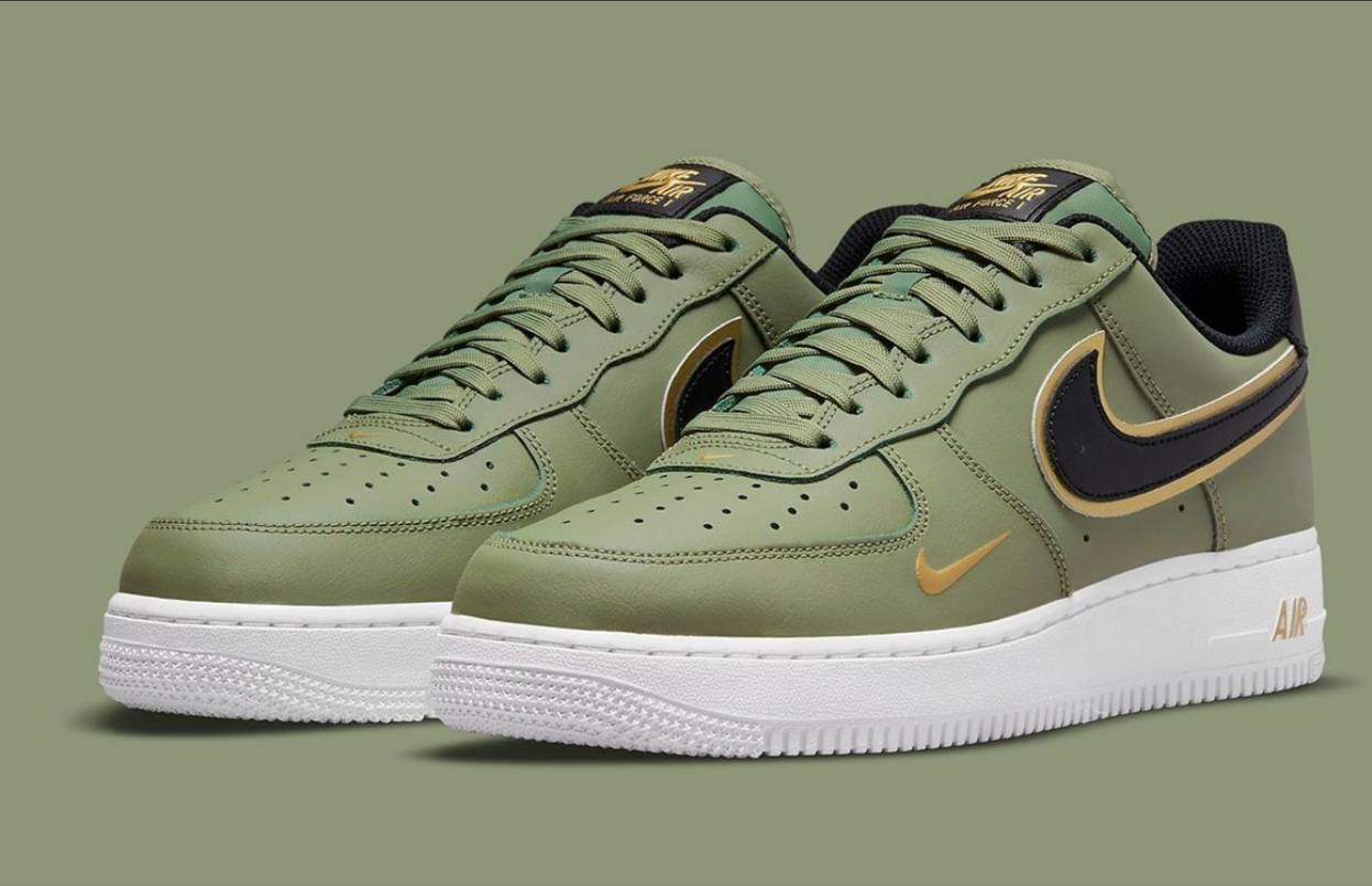 Force 1 Olive Green Men's Shoes
