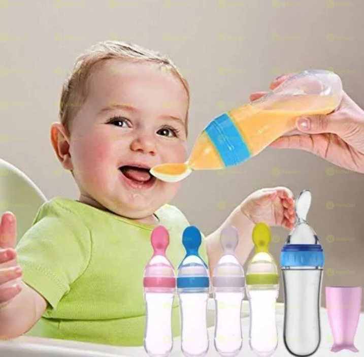 የልጆች መመገቢያ የጡጦ ማንኪያ