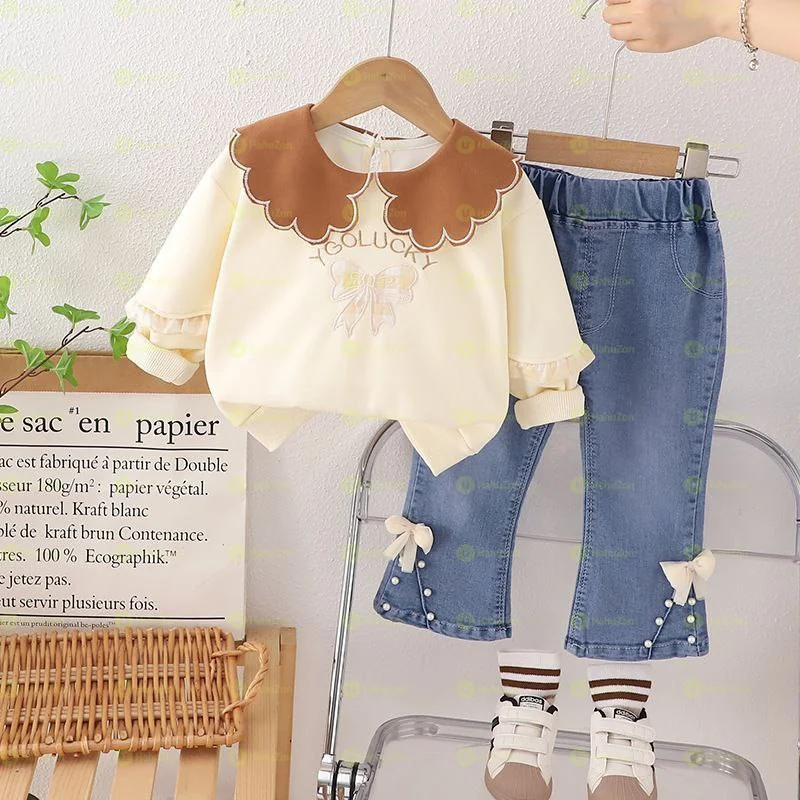 Girls Two Piece Set Casual Outfit