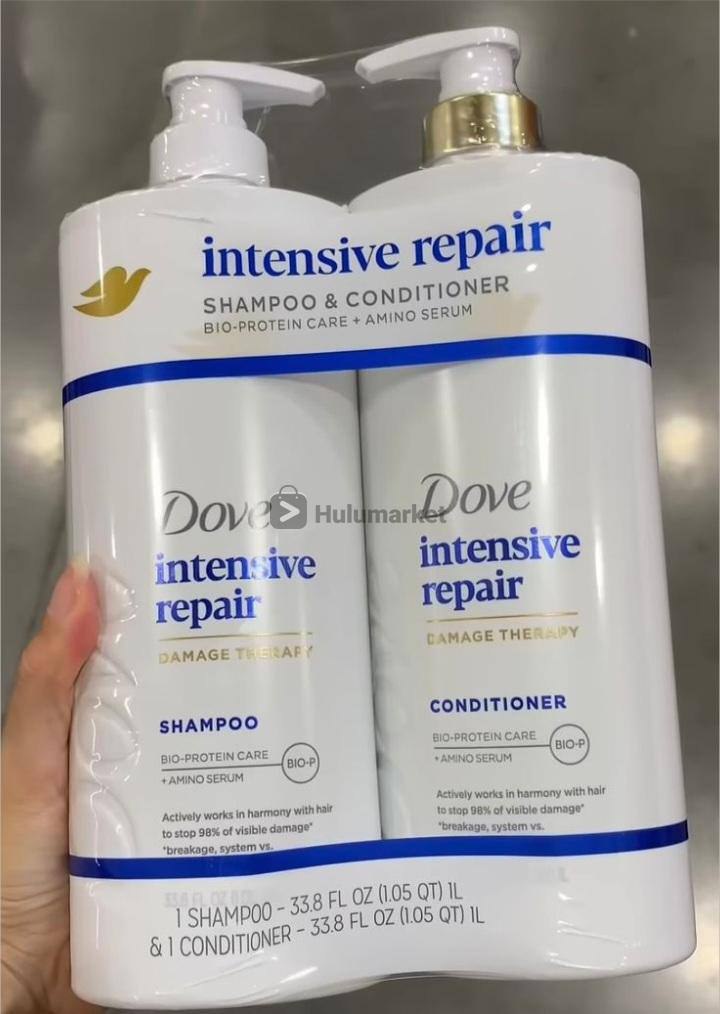 Dove Intensive Shampoo & Conditioner Set