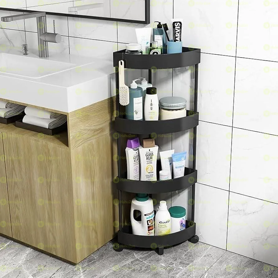 Optico 4-Layer Bathroom Shelving