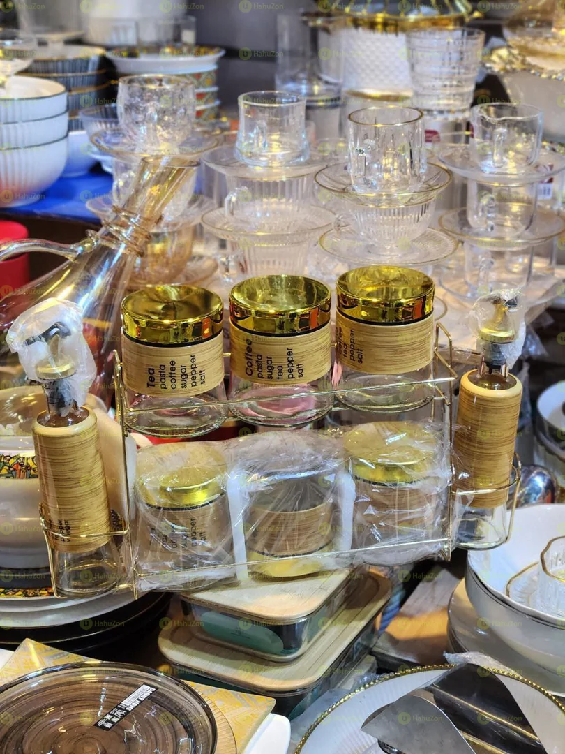 የአቼቶ የዘይት እና 6 ፍሬ የቅመማቅመም ማቅረቢያ