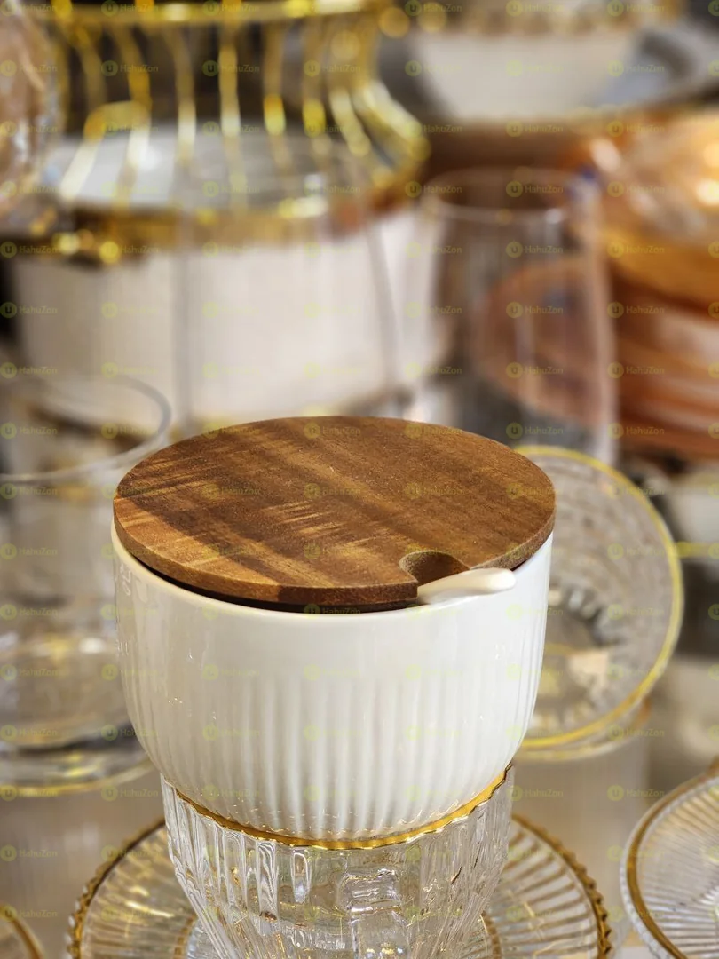 ዳኒሆም ሸክላ በባምቦ ክዳን  የስኳር መቅረቢያ