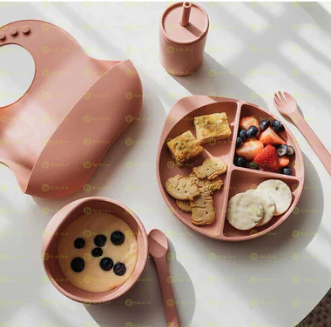 Silicone Baby Feeding Set