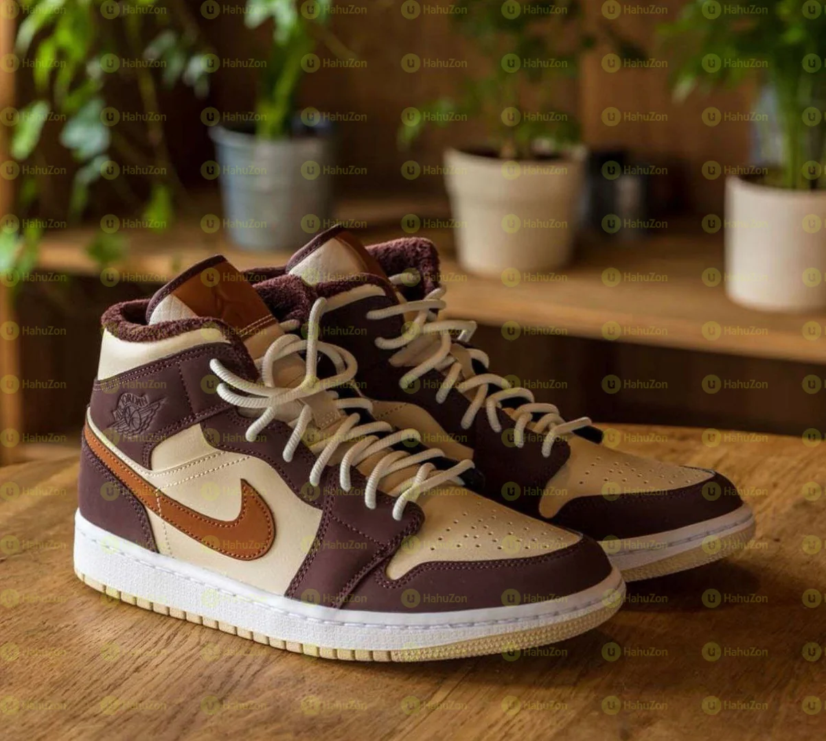 Air Jordan 1 High OG Brown Basalt Oatmeal Men's Shoes