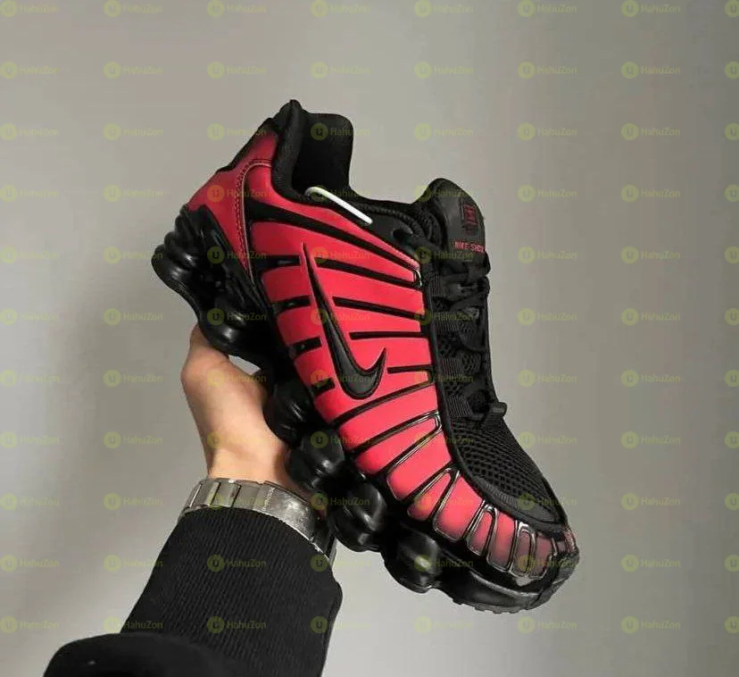 Nike Air Max Shox TL Black UNI Red Men's Shoes