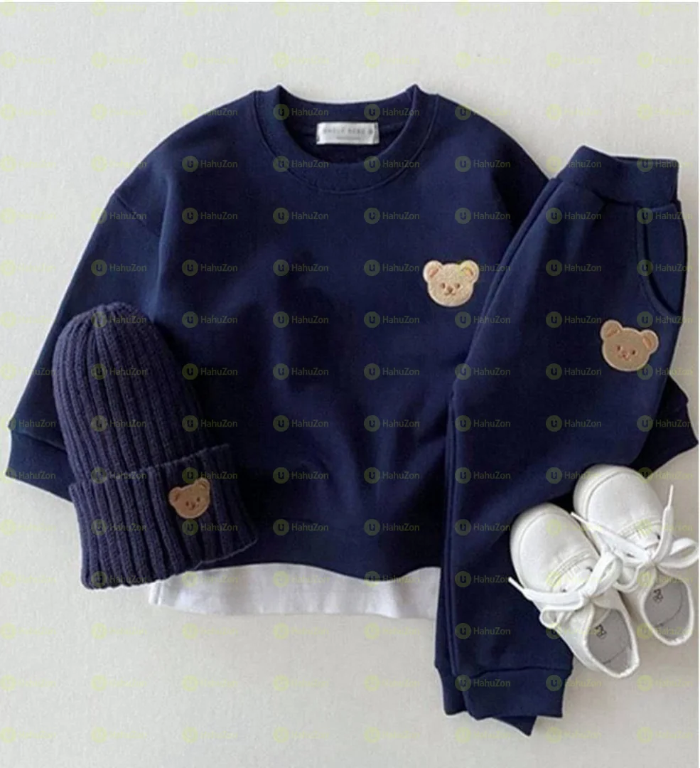 Unisex Soft Warm Sweatshirt and Pant Set