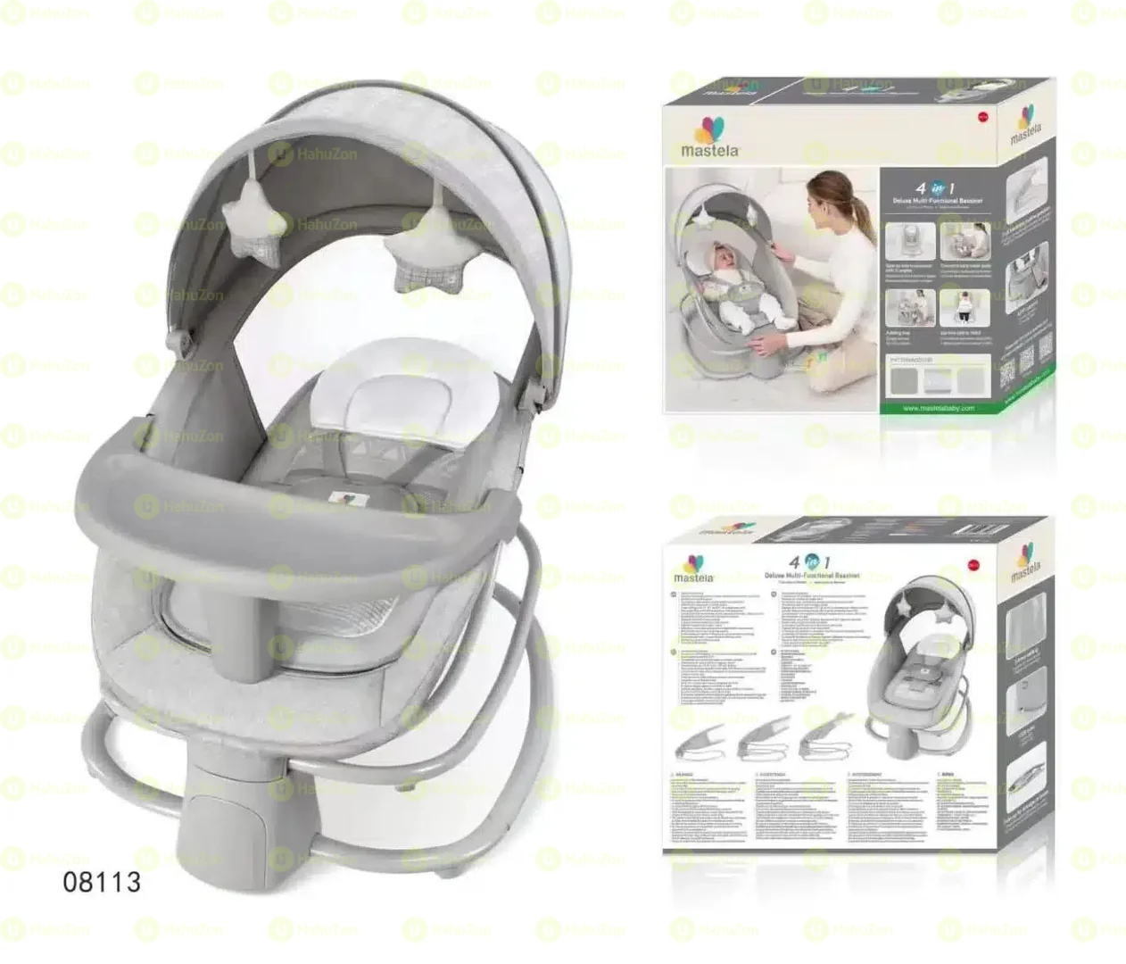 3 in 1 Mastela Deluxe Multi-functional Bassinet