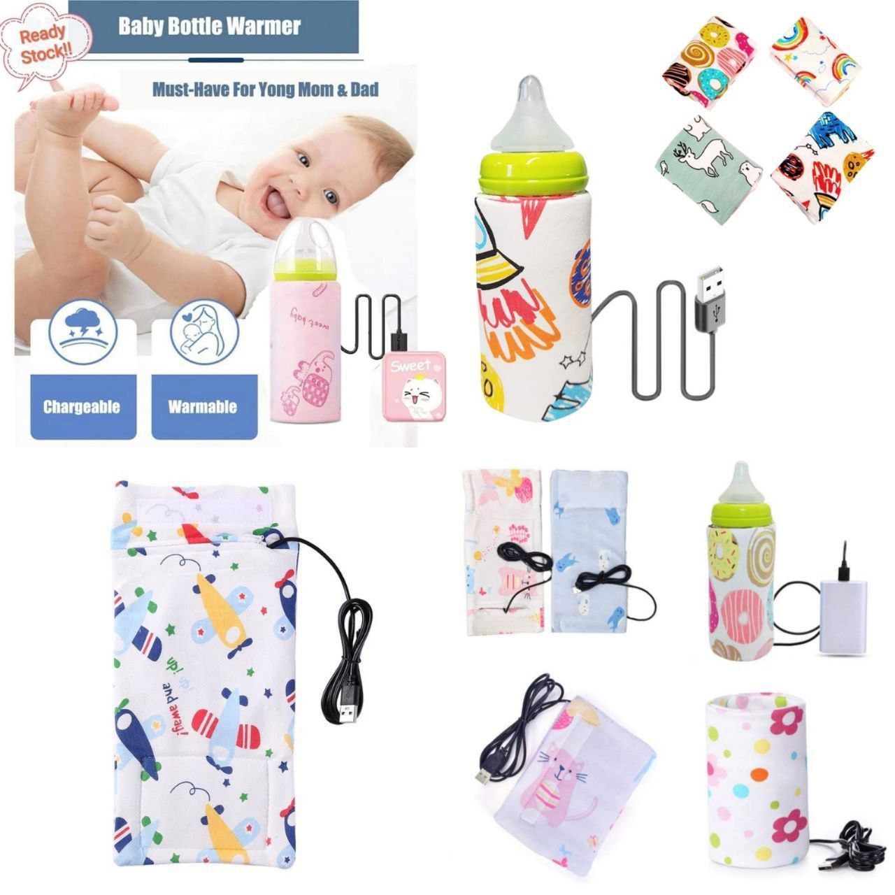 Portable USB Baby Bottle Warmer
