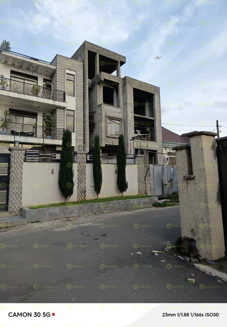 175 ካሬ የሚሸጥ G+3 ቤት በአያት