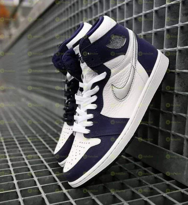 Nike Air Jordan 1 COJP Mid Midnight Navy High Unisex Shoes