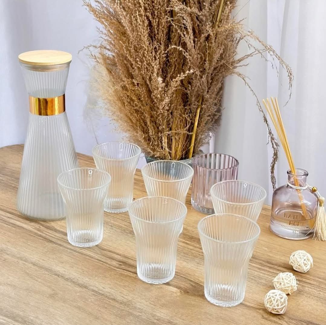 7pcs Glass Kettle Set