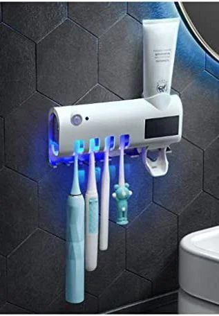 የጥርስ ቡሩሽ ማስቀመጫና ስቴሪያላይዘር ማድረጊያ