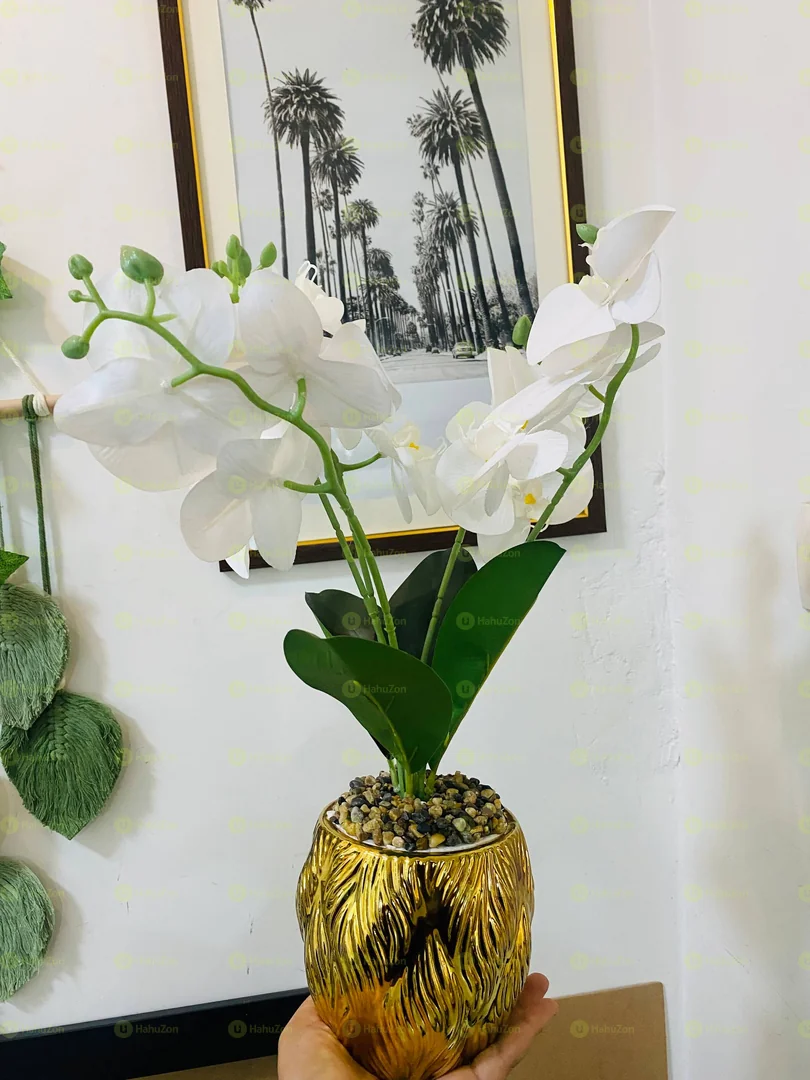 Ceramic Golden Vand Flower