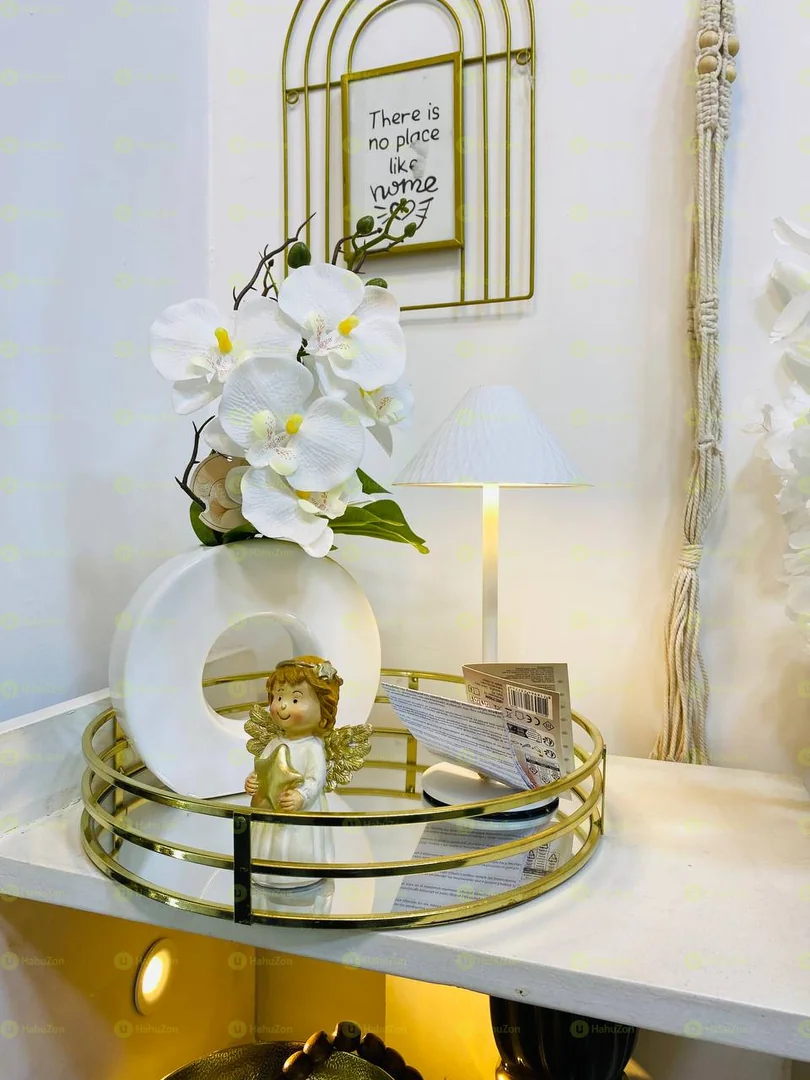 White Table Lamp Rechargeable