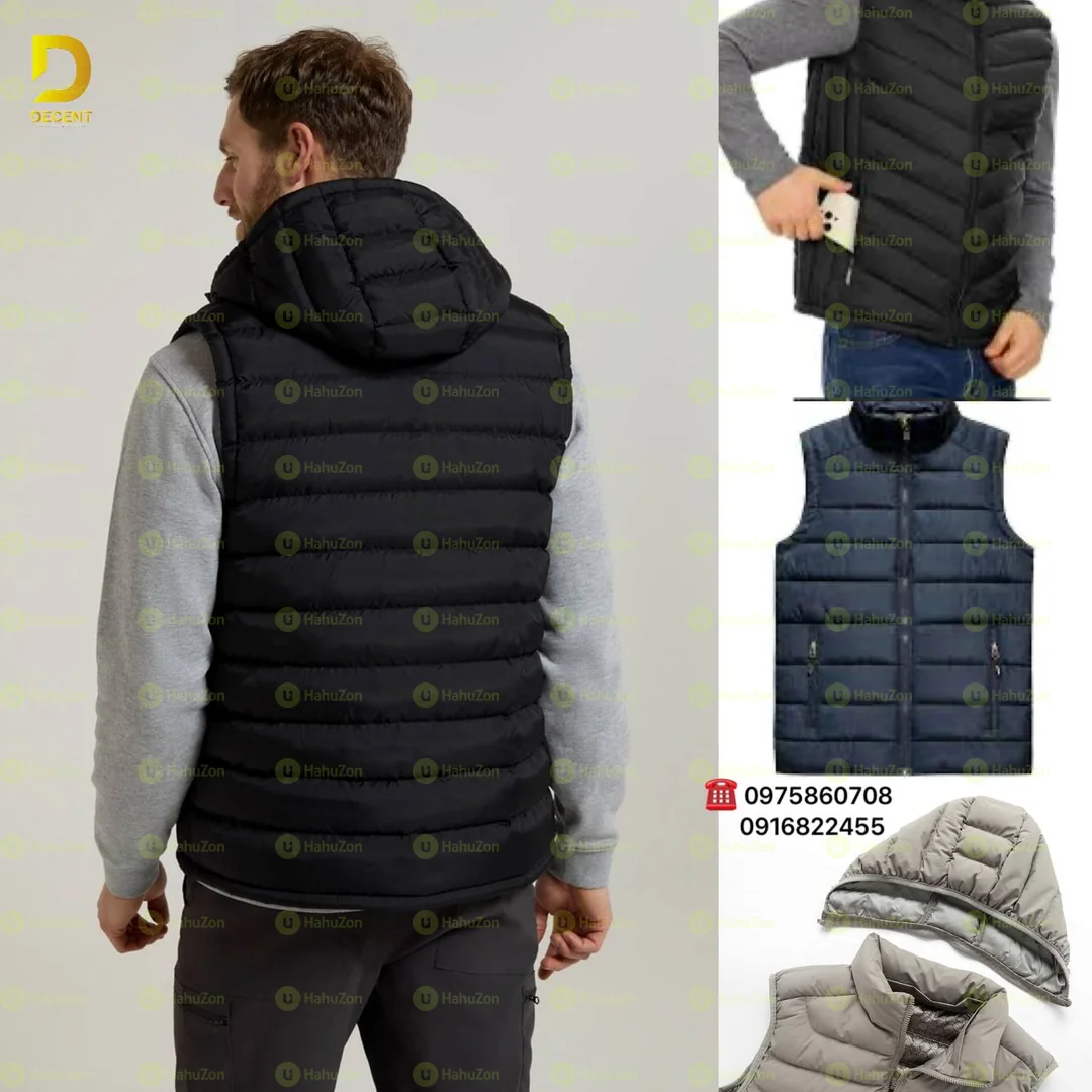 Waterproof Sleeveless Puffer Jacket