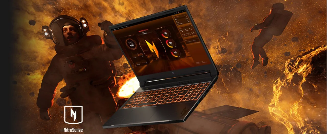 Acer Nitro V 16 AMD Ryzen 7 8845HS  Octa Core 8 Laptop