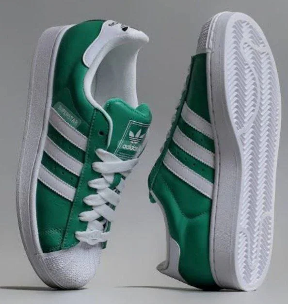 Adidas Superstar 2.0 Green White Men's Shoes