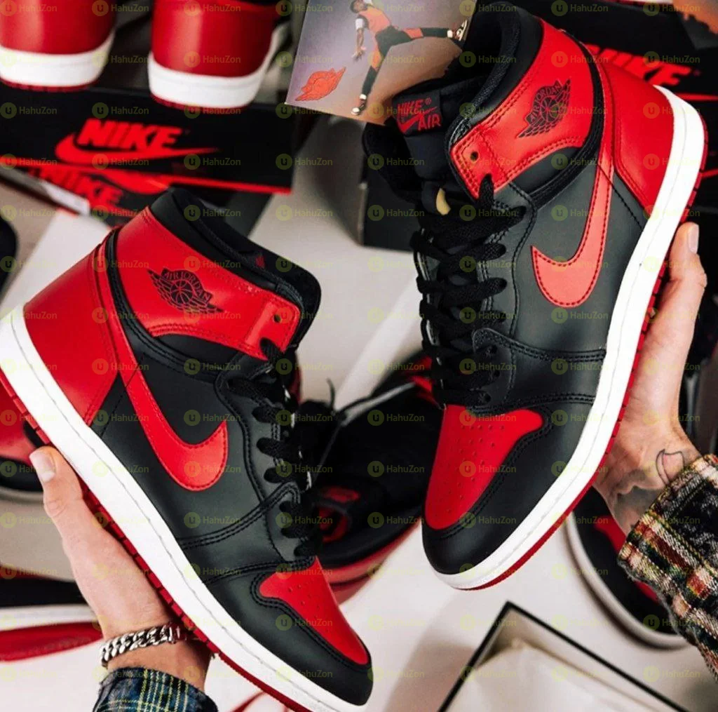 Nike Air Jordan 1 Retro Hi SM Bred Reimagined Men's Shoes