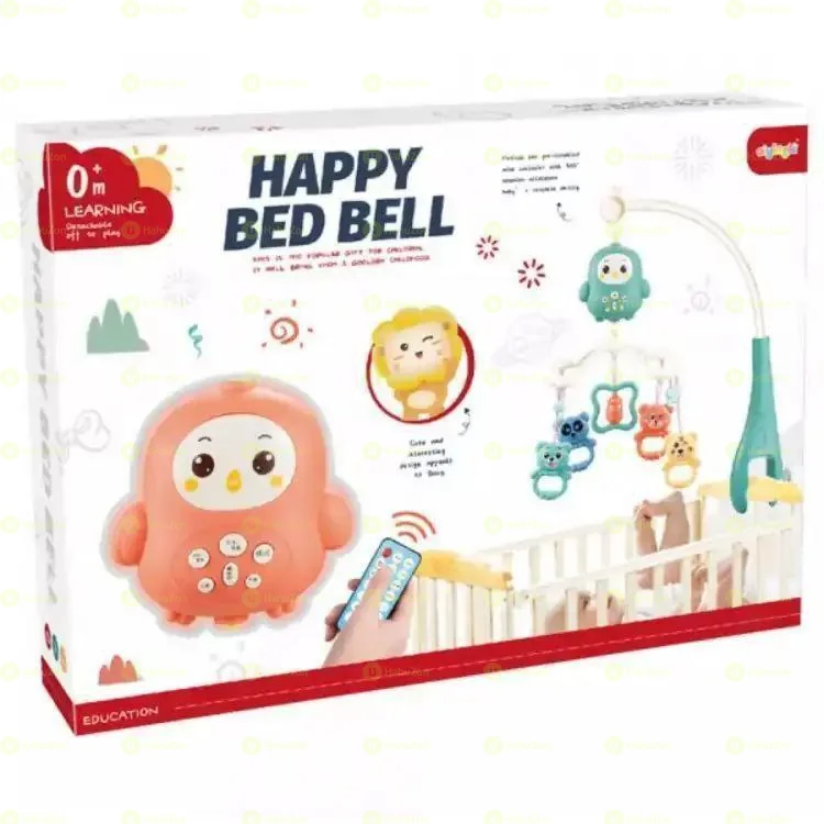 የልጆች አልጋ ላይ የሚታሰር መጫዎቻ