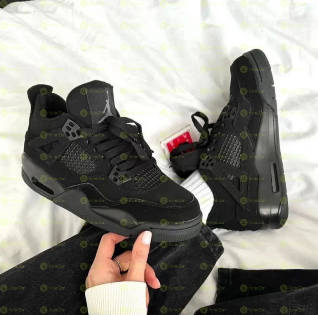 Jordan 4 Black Cat Ladies Shoes