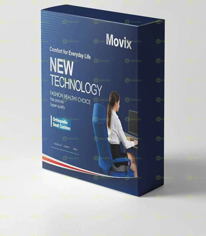 Movix Orthopedic Memory Foam Seat Cushion