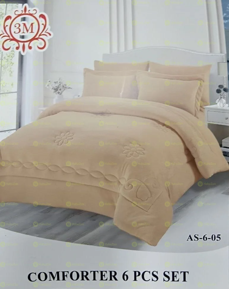 6 Pcs Comforter Set