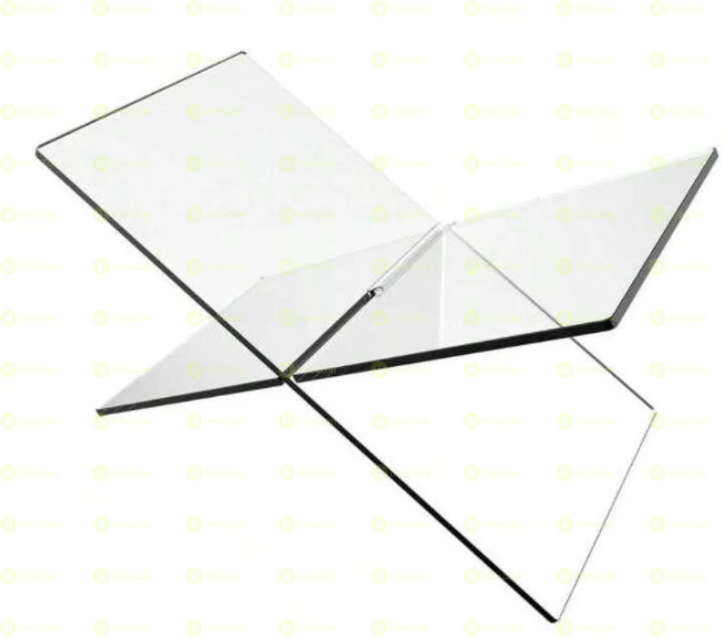 Transparent Acleric Reading Book Rack