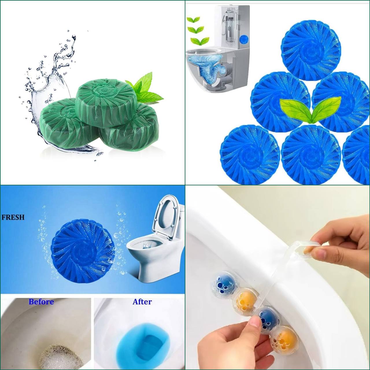 Aoutomatic 2 in 1 Toilet Bowl Cleaner
