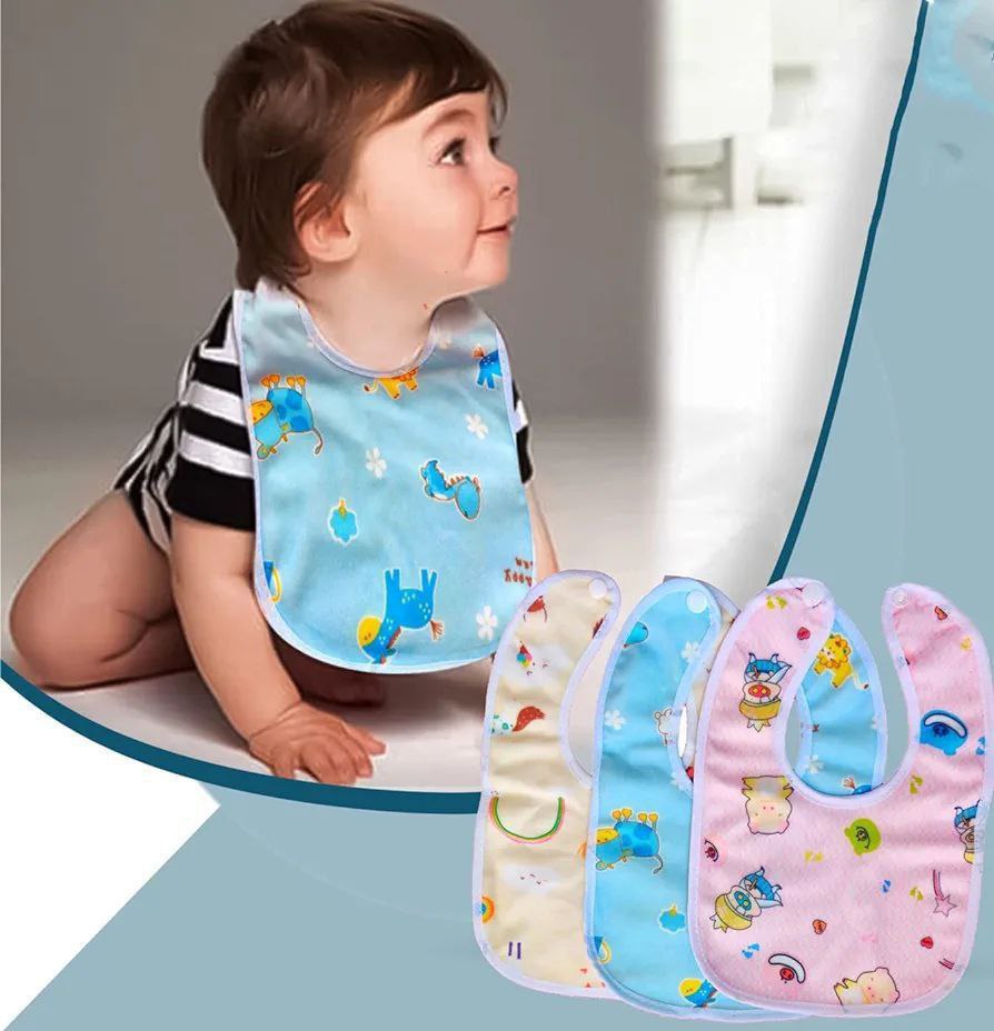 New born Baby Soft Feeding Bibs Waterproof