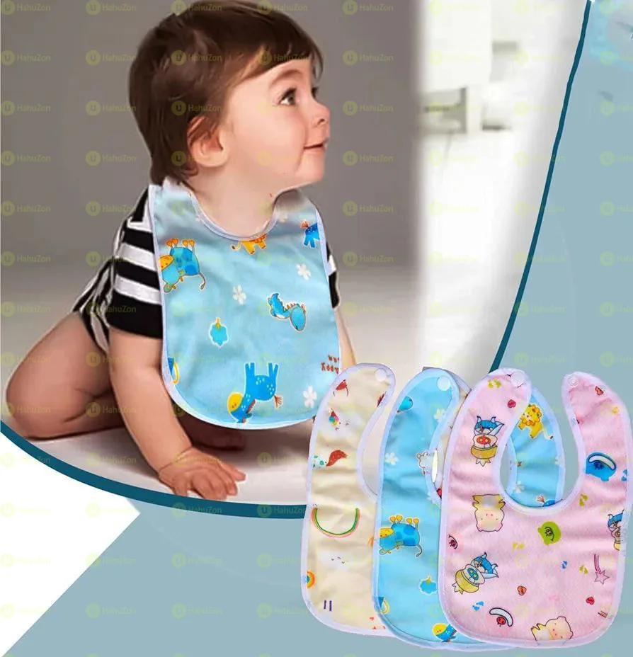 New born Baby Soft Feeding Bibs Waterproof
