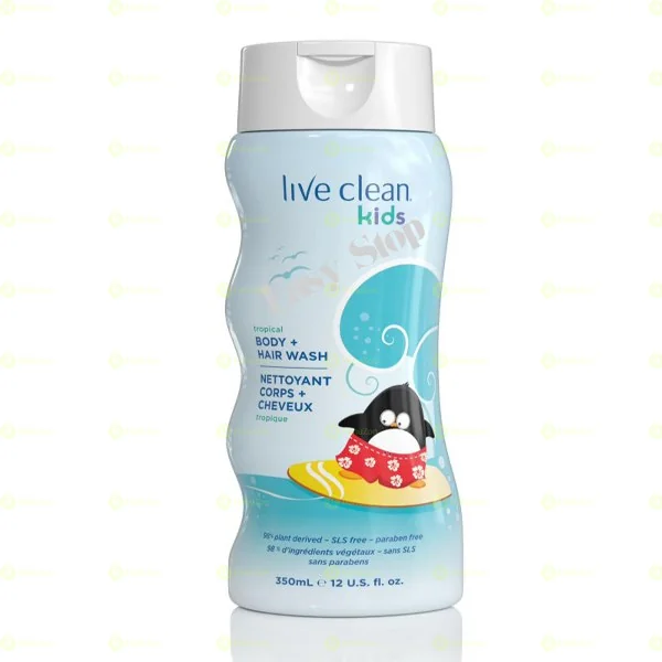 Live Clean Kids Tropical Body & Hair Wash