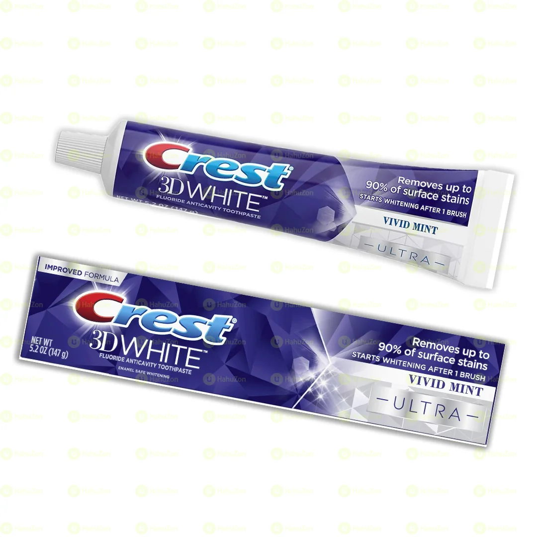 Crest 3D White Ultra Whitening Toothpaste Vivid Mint