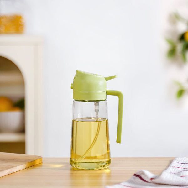 2in1 Oil Spary and Dispenser Bottle