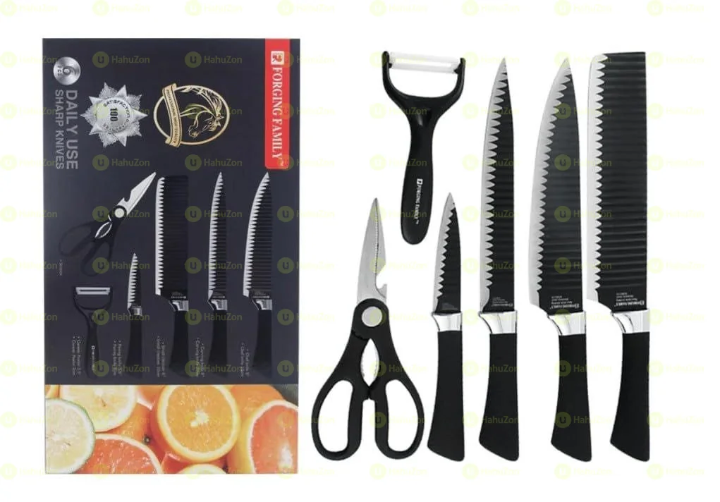 6pcs Kitchen Knife Set