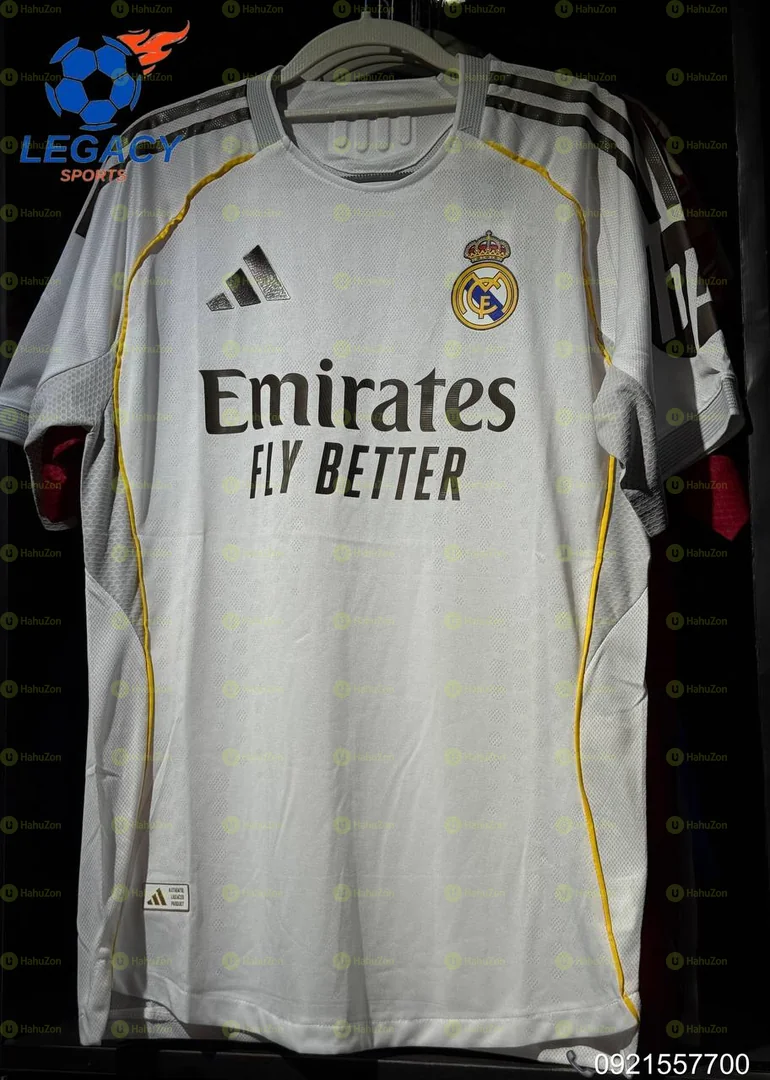 Real Madrid 2025-26 Home kit Player version