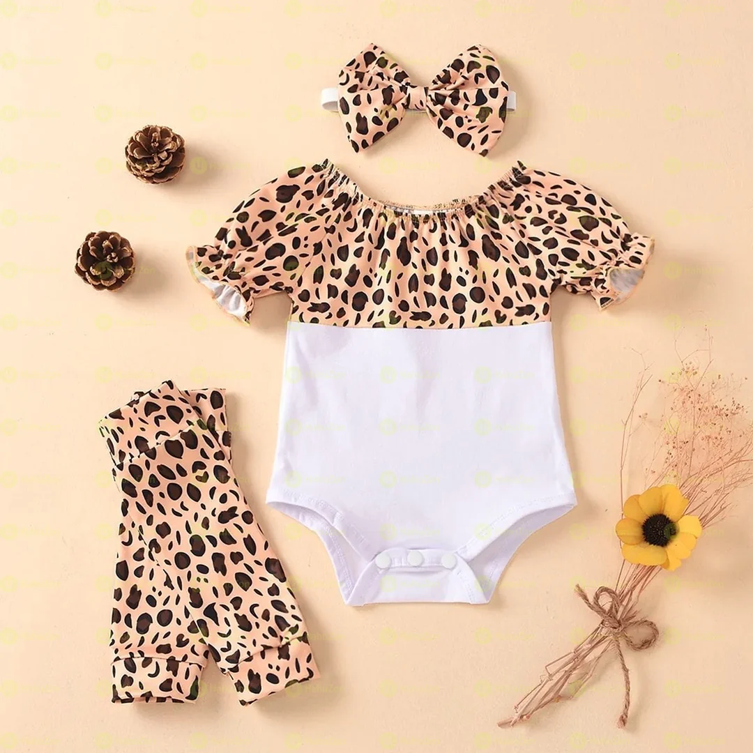 2-piece Baby Toddler Girl Sunflower Top and Jeans Set